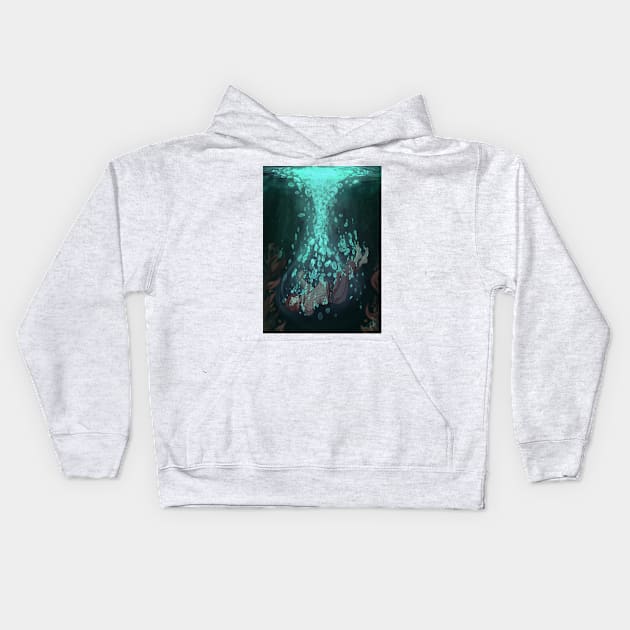 Sinking Kids Hoodie by CrossRoadArt